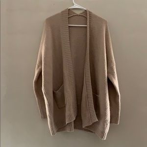 Nude cardigan
